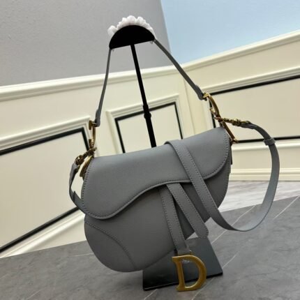 Dior saddle old flower thin shoulder strap palm print collection