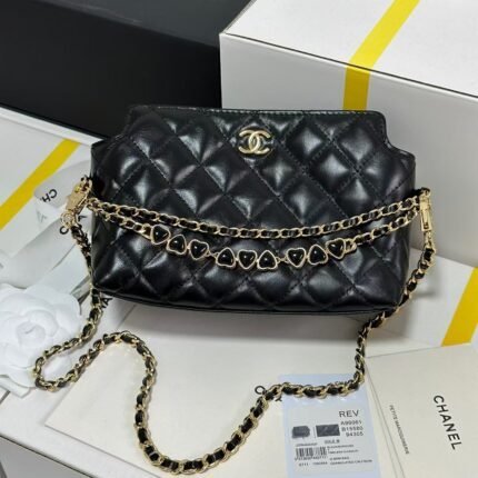 Chanel 24p Chain Underarm Bag, Size:17*12*7 Model:96061