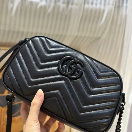 Gucci New quality, top original single goods original leather Size:w24xh13xd7cm
