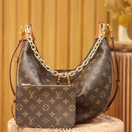 LV LOOP HOBO - Size:38*26*10cm (Medium size wallet included)