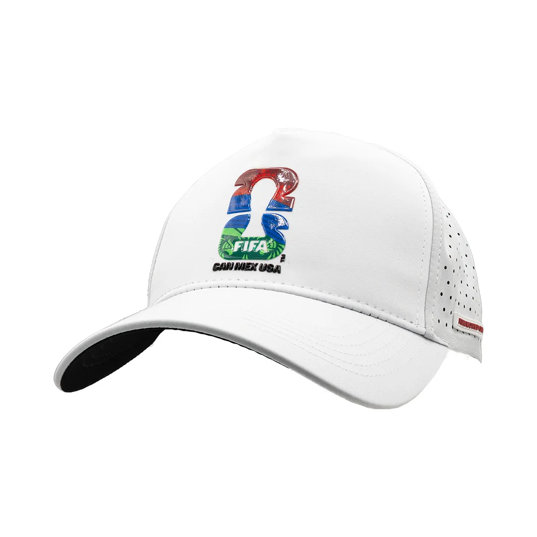 2026 FIFA World Cup North America Premium White Hat Official Licensed Snapback Cap
